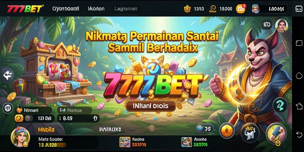 Screenshot gameplay 777BET menampilkan keseruan bermain yang santai.