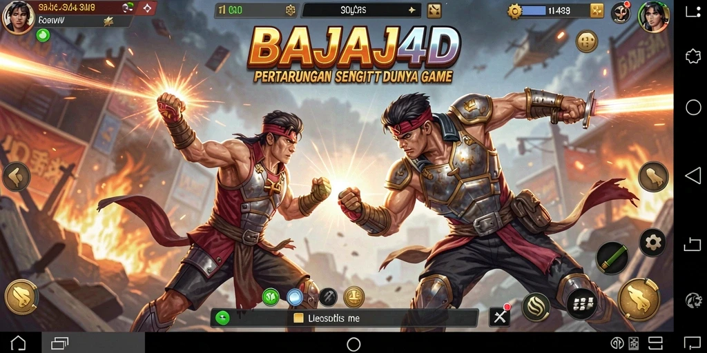 Gameplay seru dan intens dalam BAJAJ4D saat pertarungan berlangsung.