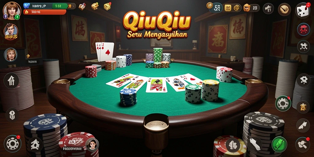 Screenshot gameplay HARAPJP menunjukkan momen seru QiuQiu.