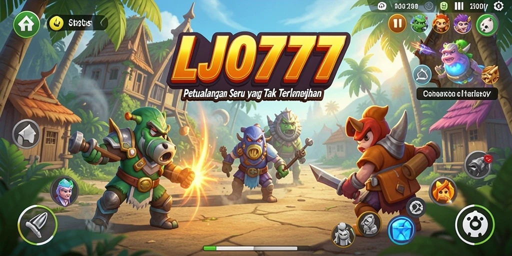 Screenshot menunjukkan momen seru dalam permainan LJO777 dengan pemandangan menakjubkan.