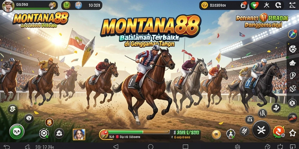 Gameplay seru dan menegangkan dari MONTANA88 dalam balapan Racing.