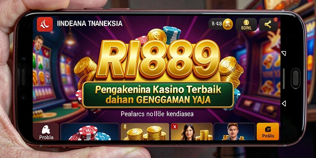 Gambaran gameplay menarik dari aplikasi Kasino RI889.