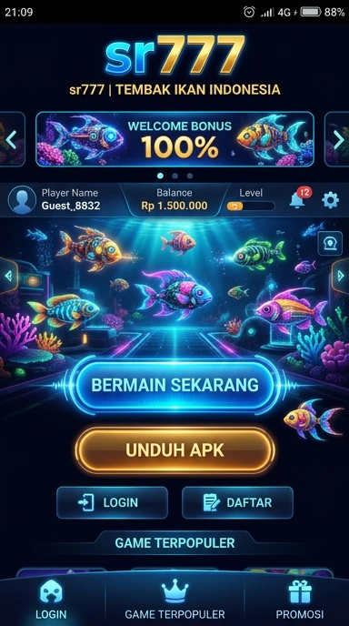 Pengguna menikmati kemudahan mengunduh aplikasi di sr777.